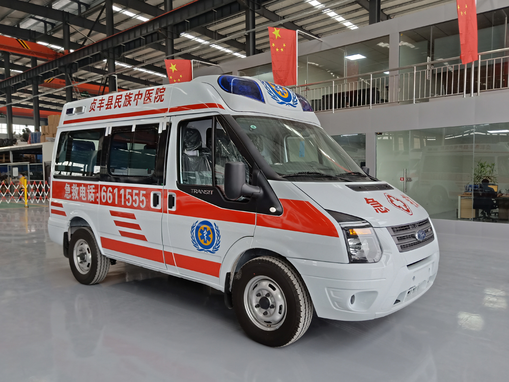 國六福特V348短軸中頂負壓救護車 國六福特V348短軸中頂負壓救護車